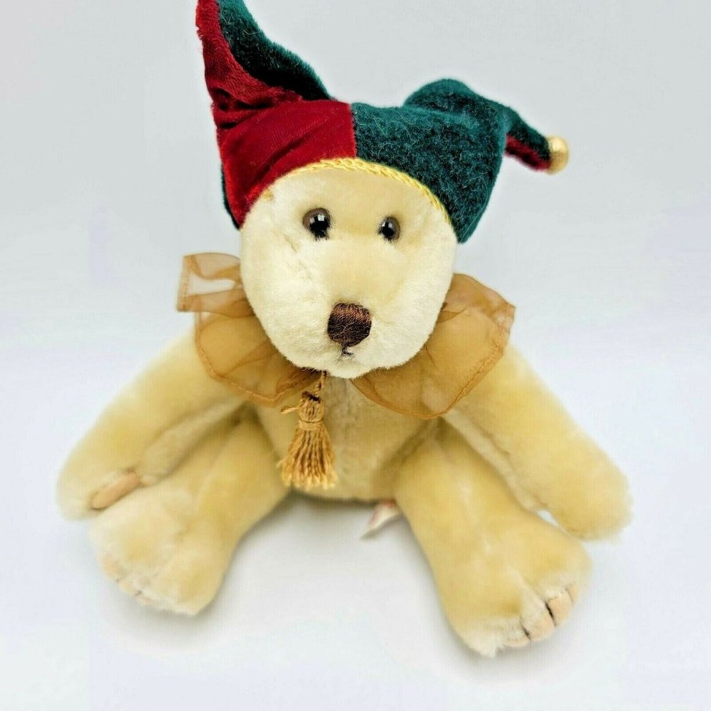 Russ Royal Winterfest Jeepers Court Jester Teddy Bear 5" Plush Renaissance